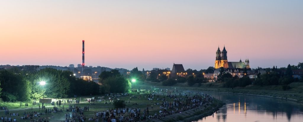 widok na Ostrów Tumski