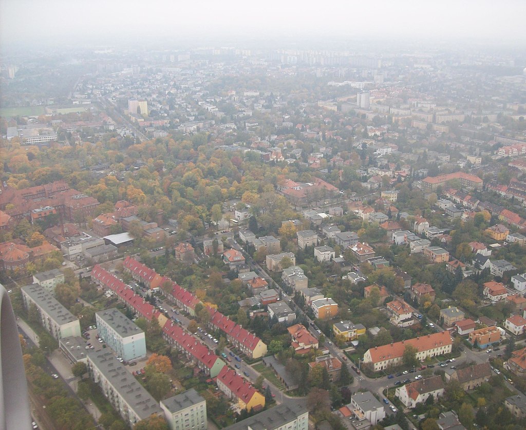 widok na Poznań - Grunwald