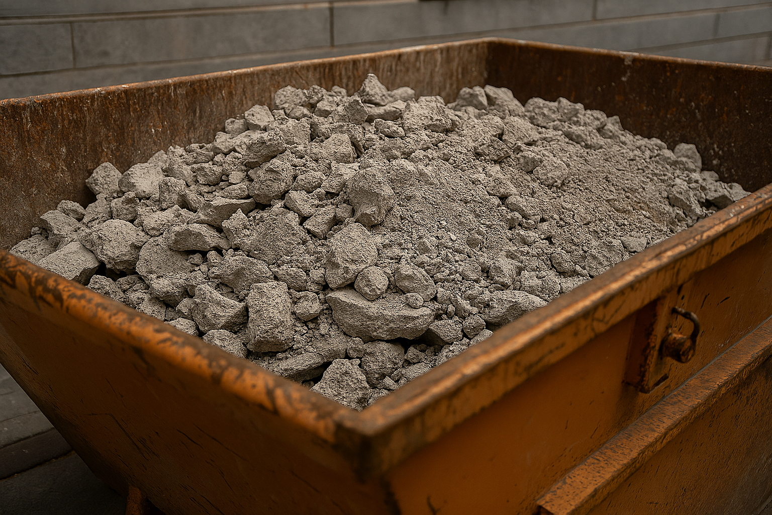 Beton w kontenerze